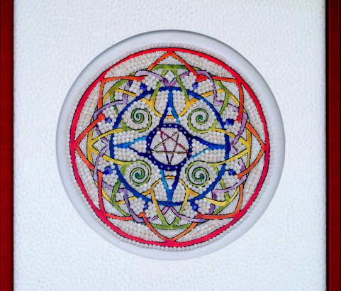 Mandala Pentagram 2585