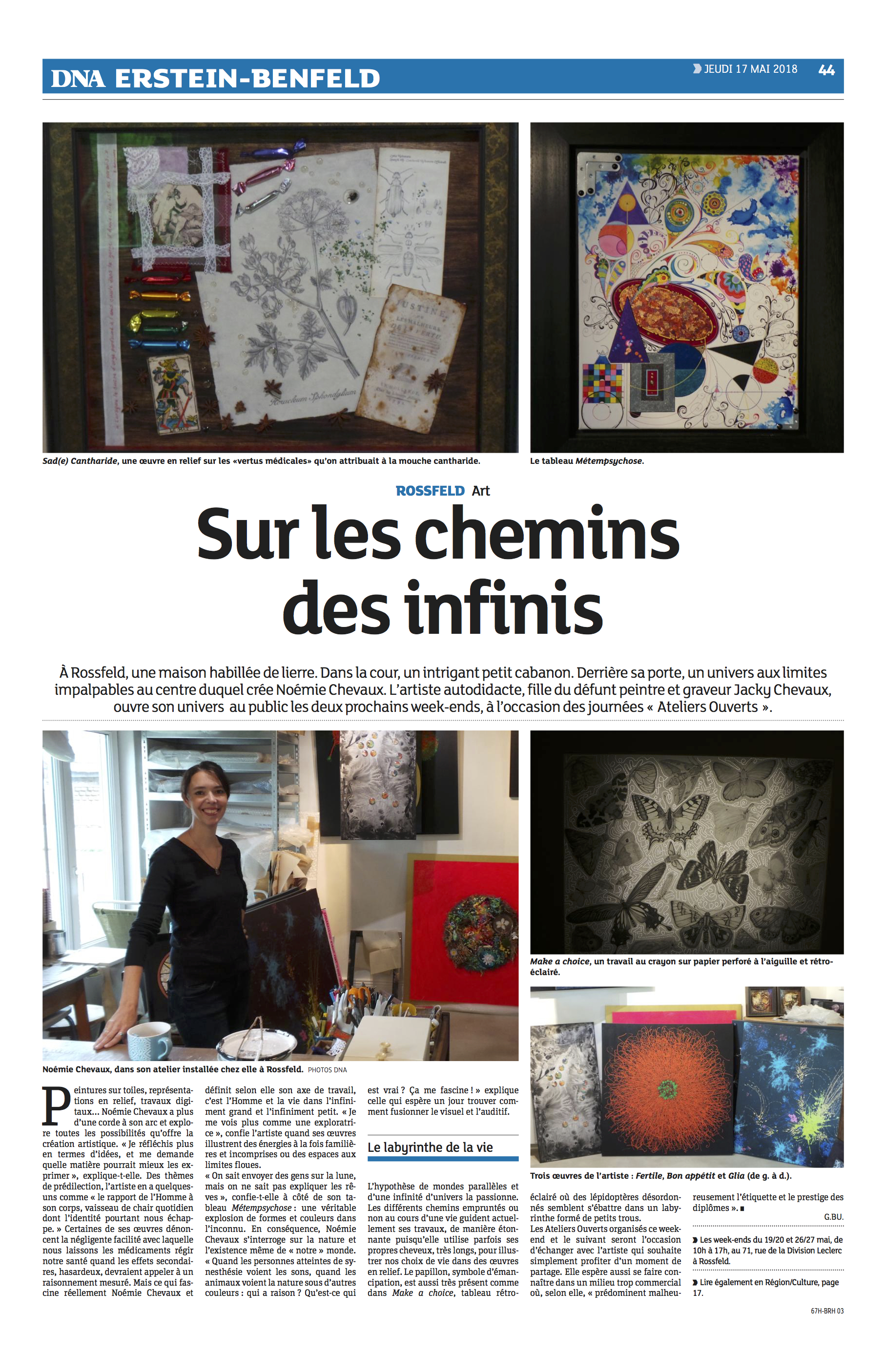 Article DNA Atelier Ouvert